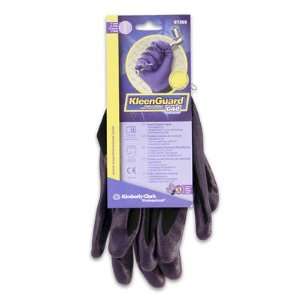   Purple Nitrile Foam Coated Cleaning Gloves Size 7