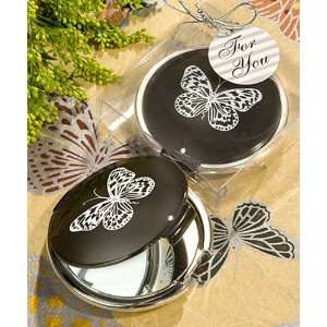  Bridal Shower / Wedding Favors  Butterfly Mirror Compact 