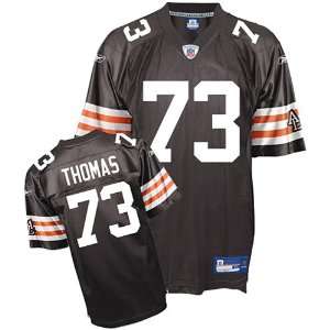   Cleveland Browns Brown Authentic Jersey Size 54