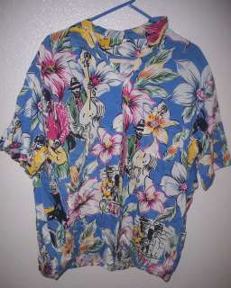 NEW Original Jamaican Dusseldorf Germany Rayon Shirts Hawaiian Large 
