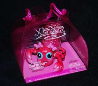 NEW XIA XIA HERMIT CRAB   TURKS   PINK   IN HAND FAST SHIPPING  