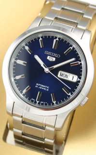 SEIKO MENS AUTOMATIC MARINER BLUE DIAL WATCH SNK793  
