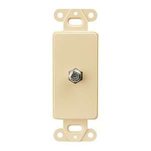   Decorator Mounting Strap with Coaxial Adapter, Ivory