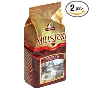 Millstone French Roast Ground Coffee, 10 Ounce Packages (Pack of 2 