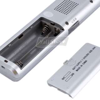   4GB 650Hr SPY Audio Voice Phone Recorder CL R10 Dictaphone  Sliver