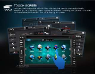 XTRONS TD602G 6.2 DIGITAL TOUCH SCREEN CAR DVD PLAYER GPS IPOD 