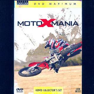 MOTO X MANIA Motocross Dirt Bike 4 DVD Videos NEW  