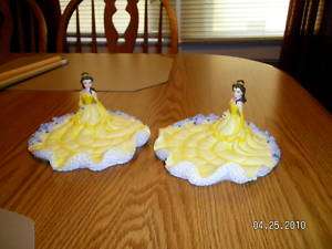 Princess Dreamland Polyresin Soap Dish 2 Pieces NIB  