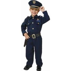  Police Officer Deluxe Costume Toys & Games