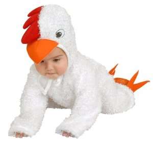   By Charades Costumes Chicken Infant Costume / White   Size Toddler