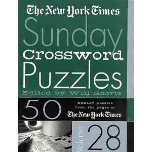 Sunday Crossword Puzzles[ THE NEW YORK TIMES SUNDAY CROSSWORD PUZZLES 