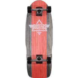   Bogue Dusters Red & Black Complete Cruiser Board
