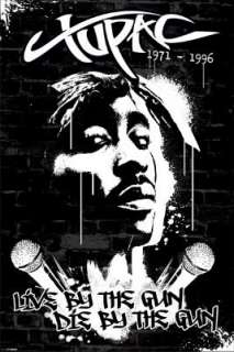 Poster Details This poster shows a graffiti like drawing of Tupac 