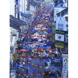  Asia, Malaysia, Kuala Lumper, Night Market in Chinatown 