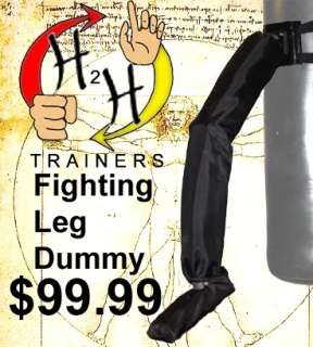 The fighting leg dummy is a great training tool for working with low 