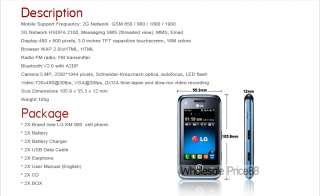 LG KM900 ARENA UNLOCKED PHONE 5MP GSM 3G Wifi LK900  