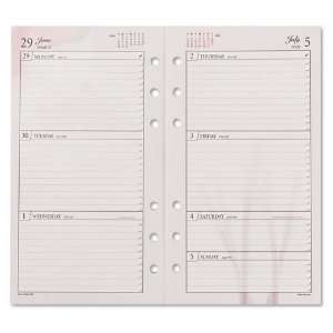 Day Runner Express Nature Weekly Planning Pages Refill, 3 3/4 X 6 3/4