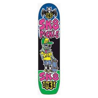  1031 Skate Pickle Deck  9.0 Square Tail