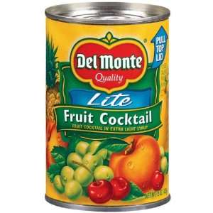 Del Monte Lite Fruit Cocktail 15 oz (Pack of 24)  Grocery 