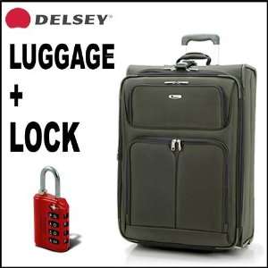   Luggage Lock Uses Words Not Numbers in Red   Delsey ADEL12379GSK1