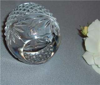 ELEGANT CRYSTAL CLEAR EGG ~ PAPERWEIGHT MADE IN FRANCE  