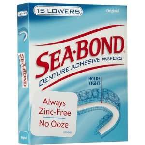  Sea Bond Denture Adhesive    Lowers    15 ct. (Quantity of 