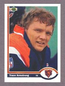 TRACE ARMSTRONG   91 UPPER DECK   BEARS #342   EX  