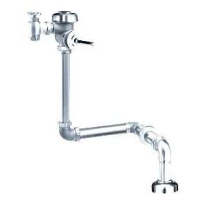   Flushometer, for floor mounted or wall hung 1 1/2 top spud bowls