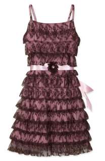 Biscotti Tiered Lace Dress (Big Girls)  