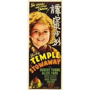   Insert 14x36 Shirley Temple Robert Young Alice Faye