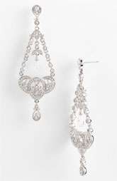 Nadri Nouveau Crystal & Cubic Zirconia Chandelier Earrings 
