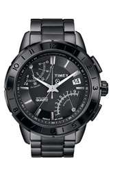 Timex® Intelligent Quartz Ceramic Topring Flyback Chronograph Watch 