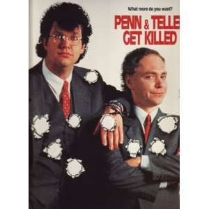  Penn & Teller Get Killed /LaserDisc 