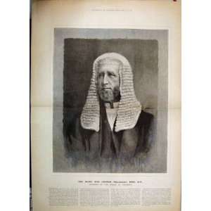  Right Hon Arthur Wellesley Peel Speaker Portrait 1886 
