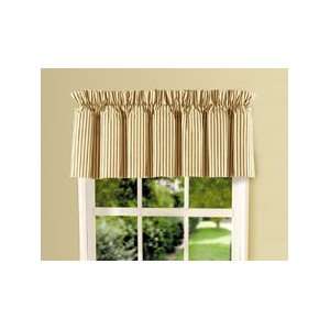  80 x 15 Striped Valance, Treasures by the Sea