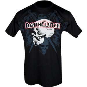Death Clutch Brock Lesnar Skull Black T Shirt (SizeL)  
