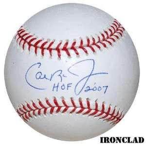 Cal Ripken Jr. Signed ROMLB w/HOF 2007 insc.   Autographed Baseballs