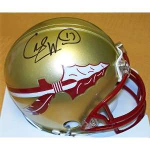 Charlie Ward Autographed Florida State Seminoles FSU Mini Helmet