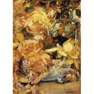   Oil Reproduction   Frederick Childe Hassam   24 x 34 inches   Roses
