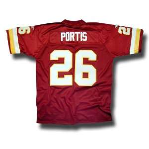 Clinton Portis #26 Repli thentic NFL Stitched on Name and Number 