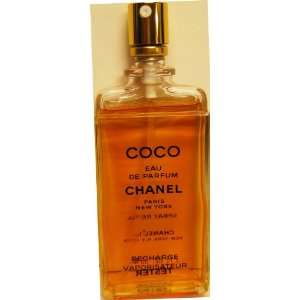 Coco Chanel Recharge Bottle for Women 2.0 Oz Eau De Parfum Spray 