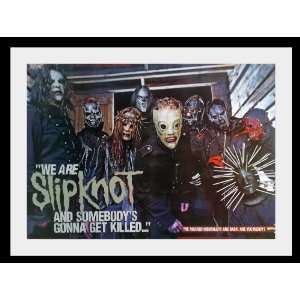  Slipknot Corey Taylor Paul Gray poster approx 34 x 24 