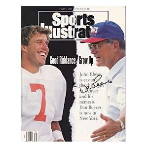 Dan Reeves Autographed / Signed August 3, 1993 Sports Illustrated 