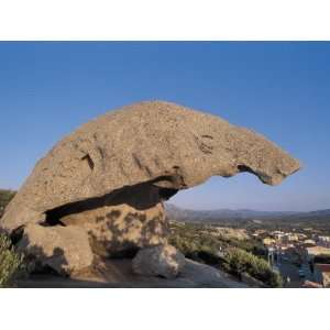 Close Up of a Roccia Del Fungo Rock, Sardinia, Italy Photographic 