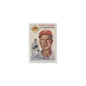  1954 Topps #183   Earle Combs CO Sports Collectibles