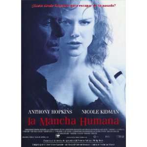   Spanish 27x40 Anthony Hopkins Nicole Kidman Ed Harris