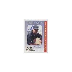   2000 Royal Rookies Autographs #5   Ed Rogers/4950 Sports Collectibles