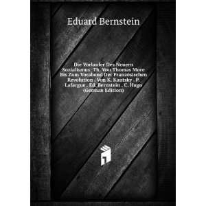  . Ed. Bernstein . C. Hugo (German Edition) Eduard Bernstein Books