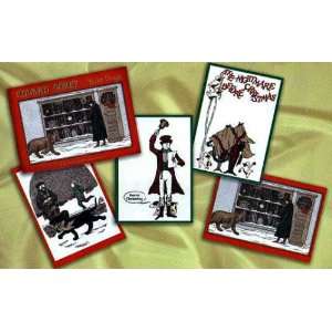  Edward Gorey Christmas Cards   Yule Dogs Assortment 