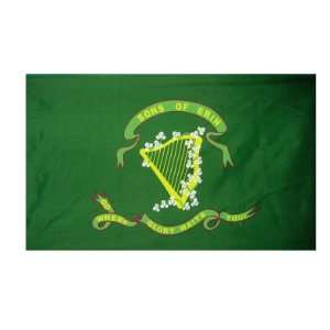  Sons of Erin 3x5 Irish Flag 